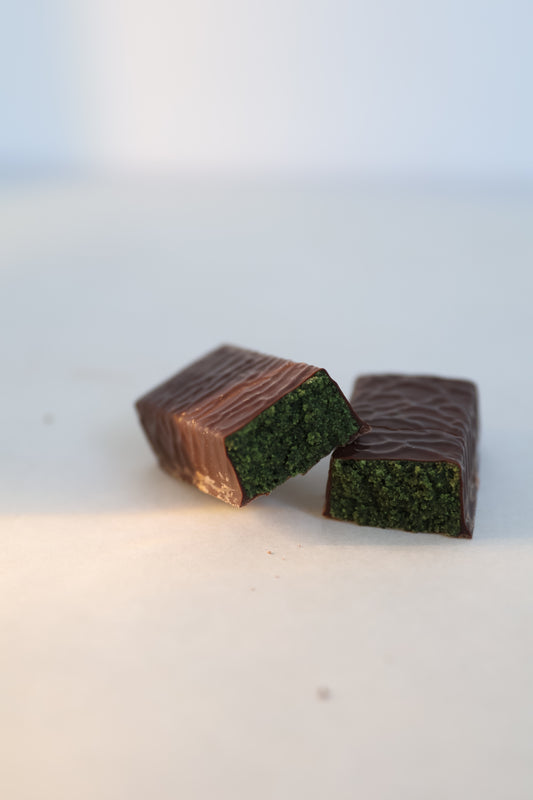 Barre protéinée cacahuète spiruline